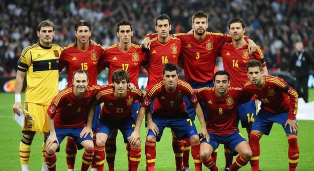 西班牙足球世界排名